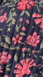 Kimono Artesanal, Étnico, Largo y Reversible de Algodón para Mujer