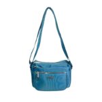 Bolso Bandolera Nylon Coveri Collection con Multicompartimentos y Cremallera para Mujer - Imagen 3