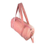 Amplio Macuto de Algodón para Mujer con Asas Largas y Bolsillo Interior