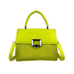 Bolso de Mano Sintético para Mujer con Bolsillo Trasero y Gran Calidad