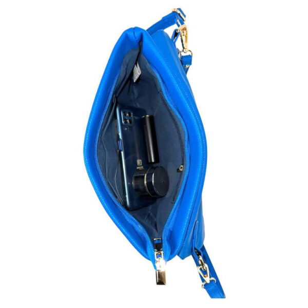 Bolso Bandolera Sintético y Multicolor de Mujer con Lentejuelas en la Solapa