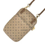 Portamóvil Sintético con Bolsillo Trasero y Compartimentos Interiores de Mujer