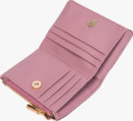 Cartera de Piel Sintética Mujer con Espacio para Tarjetas y Cierre de Botón