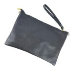 Bolso de Mano en Piel con Tira Bandolera y Cierre de Cremallera para Mujer - Imagen 8