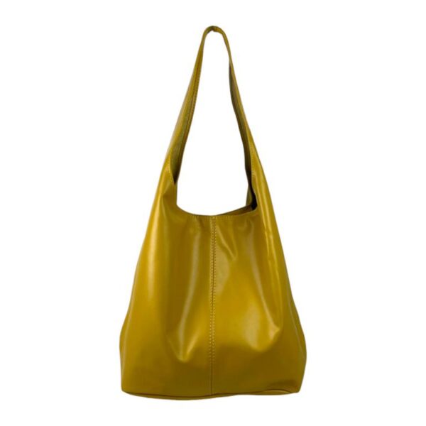 Amplio Bolso de Hombro en Piel con Cremallera y Gran Calidad para Mujer - Imagen 4