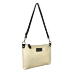 Bolso Bandolera de Piel Italiana con Bolsillo Interior y Cremallera para Mujer