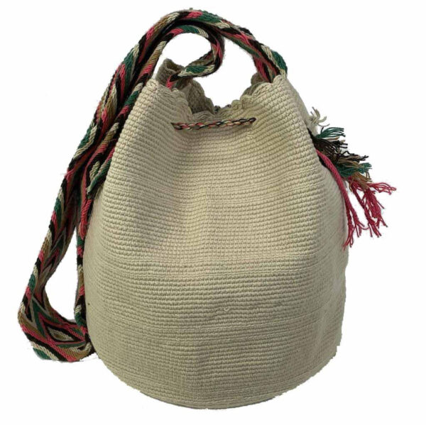 Bolso Mochila Wayuu Colombia Grande Artesanal