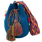 Bolso Mochila Wayuu Colombia Grande Artesanal