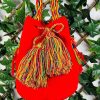Bolso Mochila Wayuu Colombia Grande Artesanal