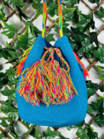 Bolso Mochila Wayuu Colombia Grande Artesanal