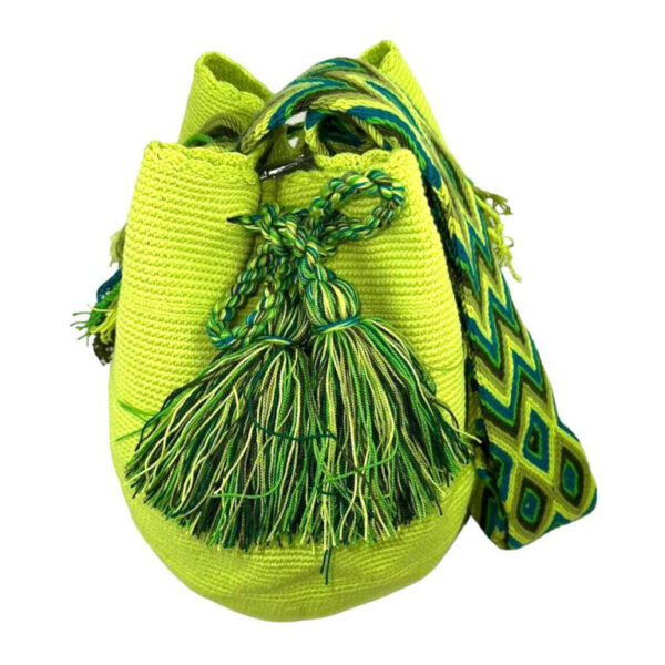 Bolso Mochila Wayuu Colombia Grande Artesanal