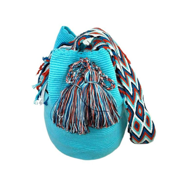 Bolso Mochila Wayuu Colombia Grande Artesanal