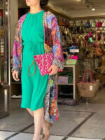 Bolso Bandolera de Papel tipo Sobre para Mujer con Asa Corta y Solapa Magnética