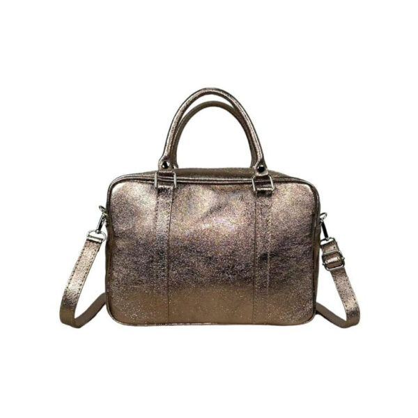 Bolso de Mano tipo Maletín en Piel Italiana para Mujer con Gran Calidad