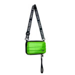 Bolsito Bandolera Sintético y Compacto con 2 Cremalleras y Diseño de Maleta