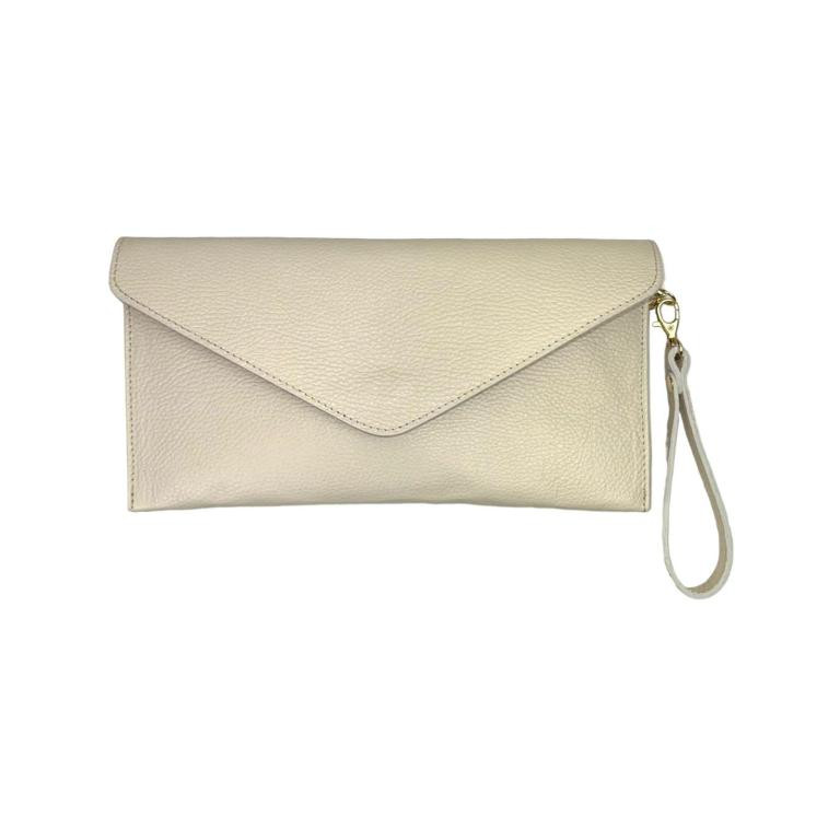 Bolso Bandolera de Piel Italiana para Mujer con Asa de Mano y Solapa Magnética