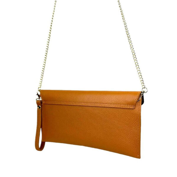 Bolso Bandolera de Piel Italiana para Mujer con Asa de Mano y Solapa Magnética