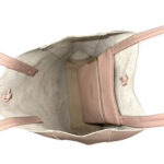 Bolso de Hombro en Piel tipo Tote con Asas Largas y Bolsillo Interior Mujer