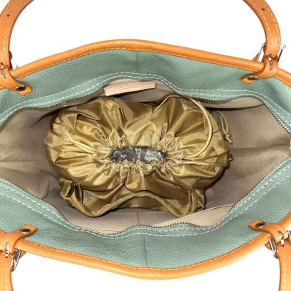 Organizador Compacto de bolsos en Nylon con Bolsillo Frontal para Mujer