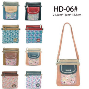 Bolso Bandolera Diseño Mariposa Sweet Candy con 3 Bolsillos Exteriores