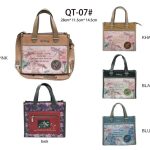 Bolso Tote Sweet Candy con Diseño Libélula y Bolsillo Trasero para Mujer