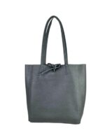Bolso de Hombro en Piel tipo Tote con Asas Largas y Bolsillo Interior Mujer - Imagen 5