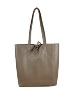 Bolso de Hombro en Piel tipo Tote con Asas Largas y Bolsillo Interior Mujer - Imagen 6