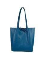 Bolso de Hombro en Piel tipo Tote con Asas Largas y Bolsillo Interior Mujer - Imagen 7