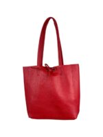 Bolso de Hombro en Piel tipo Tote con Asas Largas y Bolsillo Interior Mujer - Imagen 8