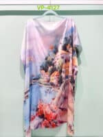 Preciosa Blusa Veraniega para Mujer con Diseño Colorido y Talla Única