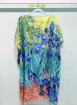 Preciosa Blusa Veraniega para Mujer con Diseño Colorido y Talla Única