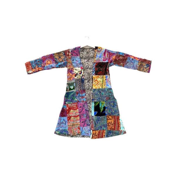 Kimono Reversible de Seda para Mujer con Diseño Exclusivo y Bonitos Colores