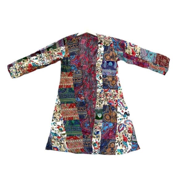 Kimono Reversible de Seda para Mujer con Diseño Exclusivo y Bonitos Colores