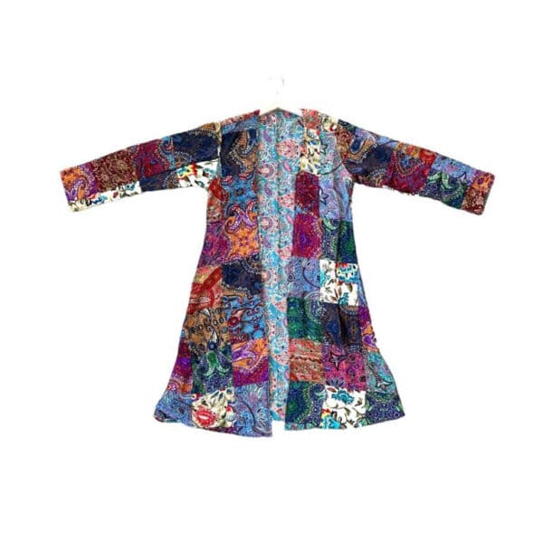 Kimono Reversible de Seda para Mujer con Diseño Exclusivo y Bonitos Colores