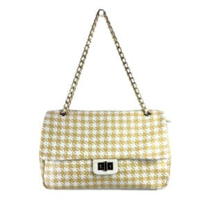 Amplio Bolso Bandolera Sintético de Mujer con Asas Largas Ajustables