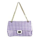 Amplio Bolso Bandolera Sintético de Mujer con Asas Largas Ajustables