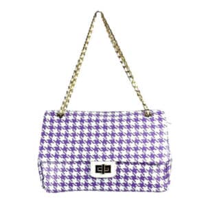 Amplio Bolso Bandolera Sintético de Mujer con Asas Largas Ajustables