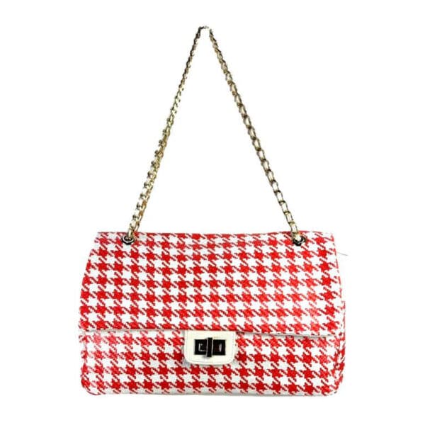 Amplio Bolso Bandolera Sintético de Mujer con Asas Largas Ajustables