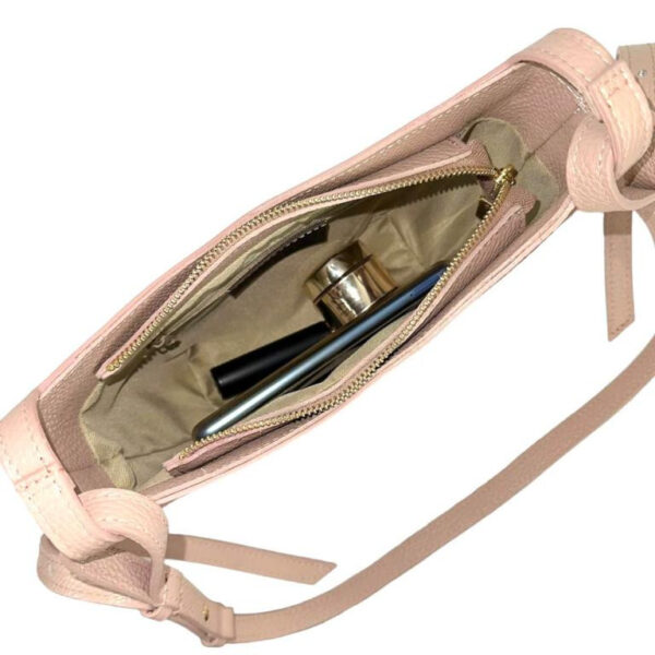 Bolso Bandolera de Piel Italiana con Asa Ajustable y Gran Calidad para Mujer