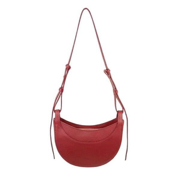 Bolso Bandolera de Piel Italiana con Asa Ajustable y Gran Calidad para Mujer