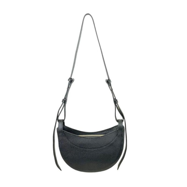 Bolso Bandolera de Piel Italiana con Asa Ajustable y Gran Calidad para Mujer