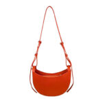 Bolso Bandolera de Piel Italiana con Asa Ajustable y Gran Calidad para Mujer