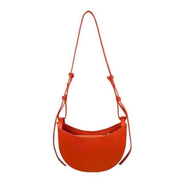 Bolso Bandolera de Piel Italiana con Asa Ajustable y Gran Calidad para Mujer