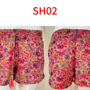 Pantalones Cortos de Seda para Mujer con Diseño Exclusivo y Bonitos Colores