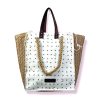 Bolso Shopper Rafia con Saquito Interior y Gran Capacidad para Mujer