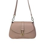 Bolso Bandolera de Piel Italiana con Asa Extraíble y Cierre de Cremallera Mujer - Imagen 16