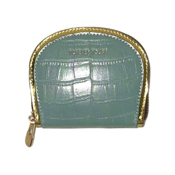 Monedero Sintético y Duro de Mujer con Muchos Espacios para Tarjetas