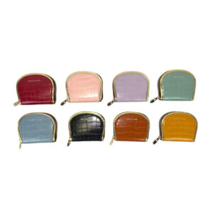 Monedero Sintético y Duro de Mujer con Muchos Espacios para Tarjetas