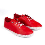 Zapatos de Piel con Cordones, Suela Flexible y Plantilla Acolchada y Extraíble