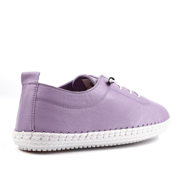 Zapatos de Piel con Cordones, Suela Flexible y Plantilla Acolchada y Extraíble